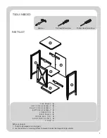 Preview for 2 page of Better Homes and Gardens ADAIR BH47-021-199-06 Assembly Instructions Manual