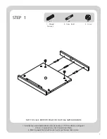 Preview for 7 page of Better Homes and Gardens ADAIR BH47-021-199-06 Assembly Instructions Manual