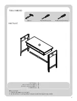 Preview for 2 page of Better Homes and Gardens ADAIR BH47-084-599-06 Assembly Instructions Manual