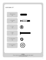 Preview for 3 page of Better Homes and Gardens ADAIR BH47-084-599-06 Assembly Instructions Manual