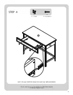 Preview for 10 page of Better Homes and Gardens ADAIR BH47-084-599-06 Assembly Instructions Manual