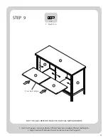 Preview for 14 page of Better Homes and Gardens ADAIR CREDENZA BH47-021-199-10 Assembly Instructions Manual