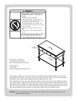 Preview for 5 page of Better Homes and Gardens ADRIANA BH17-021-399-05 Assembly Instructions Manual