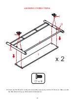 Предварительный просмотр 22 страницы Better Homes and Gardens Anniston BHW-10022 Assembly Instructions Manual