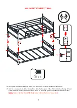 Предварительный просмотр 26 страницы Better Homes and Gardens Anniston BHW-10022 Assembly Instructions Manual