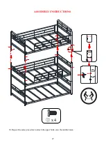 Предварительный просмотр 27 страницы Better Homes and Gardens Anniston BHW-10022 Assembly Instructions Manual