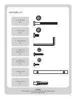 Предварительный просмотр 3 страницы Better Homes and Gardens AVERY BH18-021-199-44 Assembly Instructions Manual