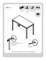 Предварительный просмотр 8 страницы Better Homes and Gardens AVERY BH18-021-199-44 Assembly Instructions Manual