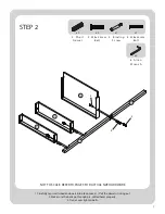 Предварительный просмотр 7 страницы Better Homes and Gardens BEDFORD BH17-084-599-03 Assembly Instructions Manual