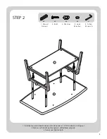 Preview for 6 page of Better Homes and Gardens BH16-021-399-01 Assembly Instructions Manual