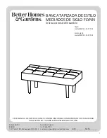 Preview for 7 page of Better Homes and Gardens BH16-022-599-03 Assembly Instructions Manual