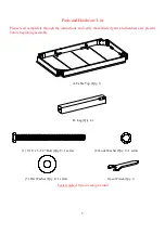 Предварительный просмотр 3 страницы Better Homes and Gardens BH16-084-299-01 Assembly Manual