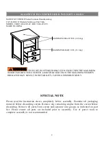 Предварительный просмотр 2 страницы Better Homes and Gardens BH17-084-098-49 Assembly Manual