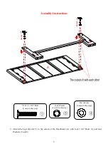 Предварительный просмотр 5 страницы Better Homes and Gardens BH17-084-099-53 Assembly Manual