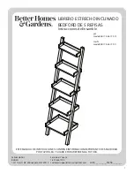 Предварительный просмотр 13 страницы Better Homes and Gardens BH17-084-199-11 Assembly Instructions Manual