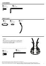 Preview for 2 page of Better Homes and Gardens BH18-084-099-62 Assembly Instructions Manual