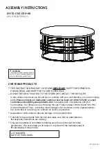 Preview for 1 page of Better Homes and Gardens BH18-084-099-66 Assembly Instructions Manual