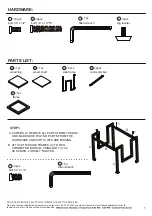 Предварительный просмотр 2 страницы Better Homes and Gardens BH18-084-099-75 Assembly Instructions Manual