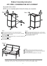 Preview for 7 page of Better Homes and Gardens BH18-092-199-50 Assembly Instruction Manual