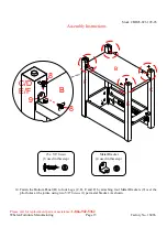 Предварительный просмотр 15 страницы Better Homes and Gardens BH45-021-199-03 Assembly Manual