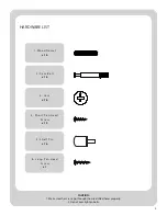 Предварительный просмотр 3 страницы Better Homes and Gardens BH47-021-099-23 Assembly Instructions Manual