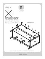 Предварительный просмотр 10 страницы Better Homes and Gardens BH47-021-099-23 Assembly Instructions Manual