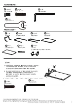 Preview for 2 page of Better Homes and Gardens BH47-021-099-27 Assembly Instructions Manual