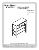 Preview for 17 page of Better Homes and Gardens BH47-084-899-05 Assembly Instructions Manual