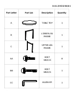 Preview for 3 page of Better Homes and Gardens BHS129900298003 Assembly And Care Manual