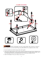 Предварительный просмотр 5 страницы Better Homes and Gardens BHW-10003 Assembly Instructions Manual