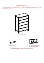 Предварительный просмотр 4 страницы Better Homes and Gardens Bryant Dresser Instruction Booklet