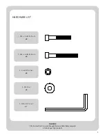 Preview for 3 page of Better Homes and Gardens COLETTE BH17-021-099-76 Assembly Instructions Manual