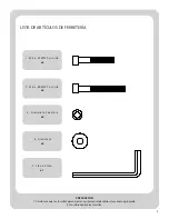 Preview for 9 page of Better Homes and Gardens COLETTE BH17-021-099-76 Assembly Instructions Manual