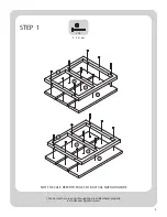 Preview for 4 page of Better Homes and Gardens CONNELL BH18-021-199-25 Assembly Instructions Manual