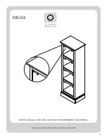 Предварительный просмотр 27 страницы Better Homes and Gardens DOVER BH17-084-098-27 Assembly Instructions Manual