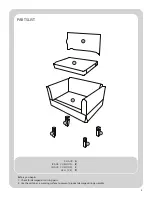 Предварительный просмотр 2 страницы Better Homes and Gardens EASTON BH38-084-099-32 Assembly Instructions Manual