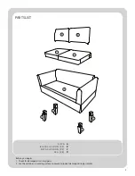 Preview for 2 page of Better Homes and Gardens EASTON BH38-084-099-35 Assembly Instructions Manual