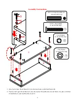 Предварительный просмотр 9 страницы Better Homes and Gardens Espresso Finish Instruction Booklet