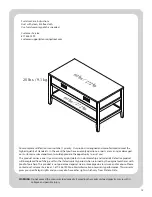 Предварительный просмотр 12 страницы Better Homes and Gardens FILLMORE BH47-084-599-04 Assembly Instructions Manual