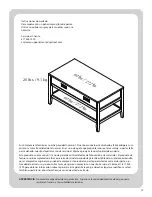 Предварительный просмотр 24 страницы Better Homes and Gardens FILLMORE BH47-084-599-04 Assembly Instructions Manual