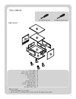 Preview for 2 page of Better Homes and Gardens FLYNN BH16-021-199-11 Assembly Instructions Manual