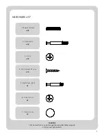 Предварительный просмотр 3 страницы Better Homes and Gardens FLYNN BH16-021-199-13 Assembly Instructions Manual
