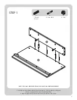 Предварительный просмотр 5 страницы Better Homes and Gardens FLYNN BH16-021-199-13 Assembly Instructions Manual