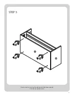 Предварительный просмотр 9 страницы Better Homes and Gardens FLYNN BH16-021-199-13 Assembly Instructions Manual