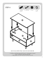 Предварительный просмотр 10 страницы Better Homes and Gardens FLYNN BH16-021-199-13 Assembly Instructions Manual