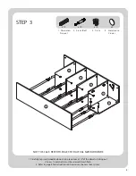 Предварительный просмотр 8 страницы Better Homes and Gardens FLYNN BH47-084-199-03 Assembly Instructions Manual