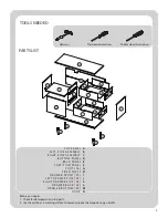 Preview for 2 page of Better Homes and Gardens FLYNN CREDENZA BH16-084-699-01 Assembly Instructions Manual