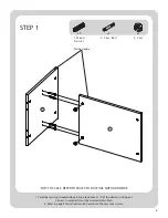 Preview for 6 page of Better Homes and Gardens FLYNN CREDENZA BH16-084-699-01 Assembly Instructions Manual