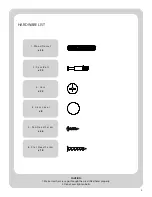 Preview for 3 page of Better Homes and Gardens FLYNN MEDIA CONSOLE BH47-084-899-02 Assembly Instructions Manual