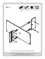 Preview for 5 page of Better Homes and Gardens FLYNN MEDIA CONSOLE BH47-084-899-02 Assembly Instructions Manual